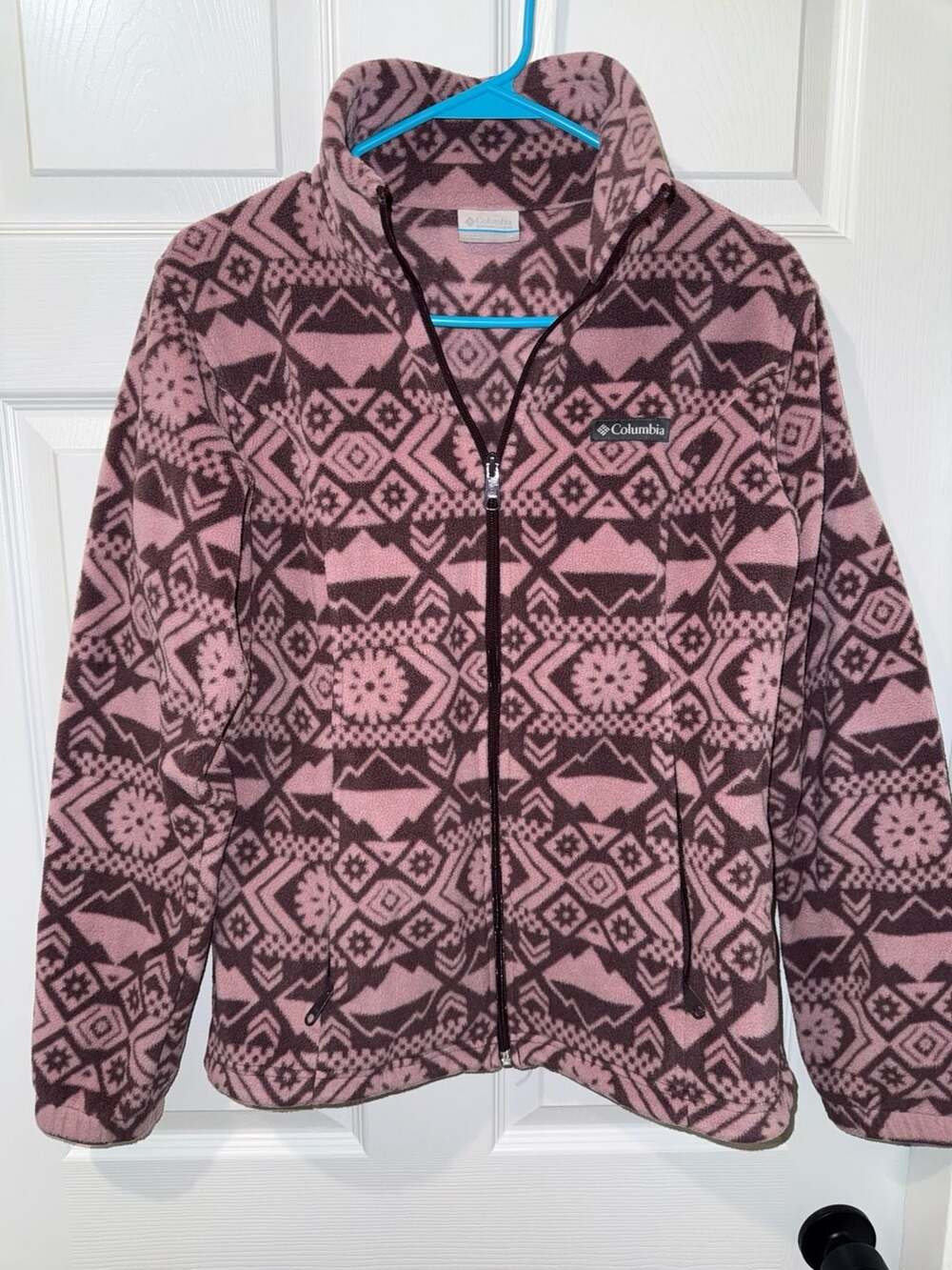 Columbia Women's Benton Springs Printed Full Zip Fleece Jacket
